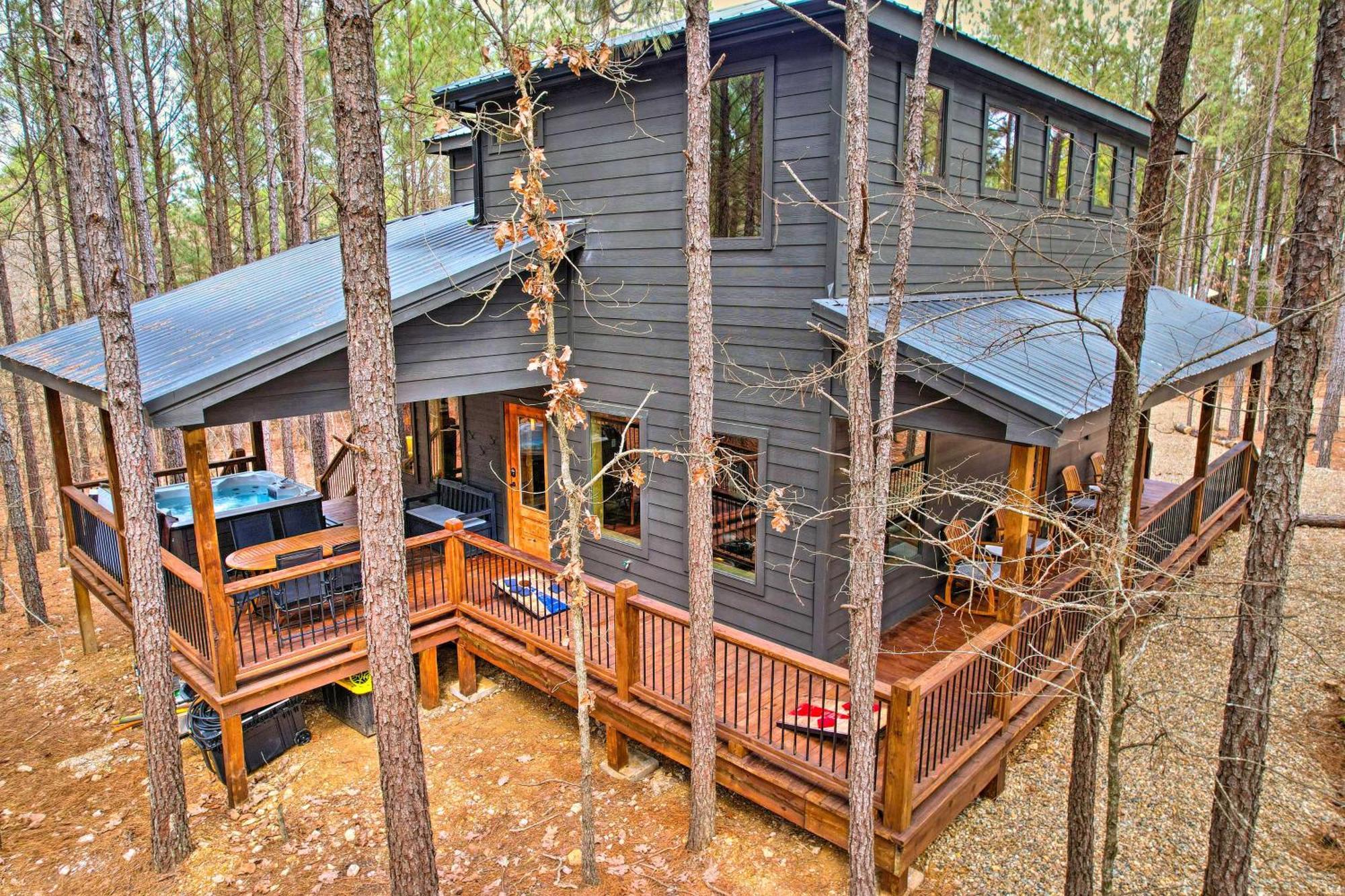 Sutton Ridge Cabin Rental Hot Tub And Swing Set! Broken Bow Exterior foto